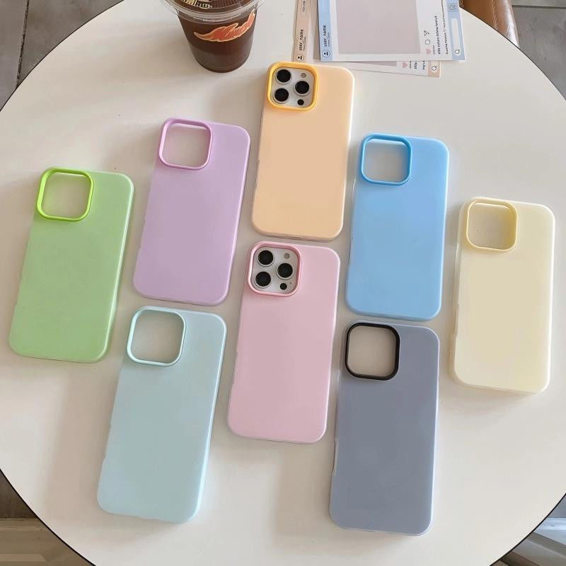防摔肤感果冻壳适用iphone16promax保护套苹果1514二合一13手机壳|undefined
