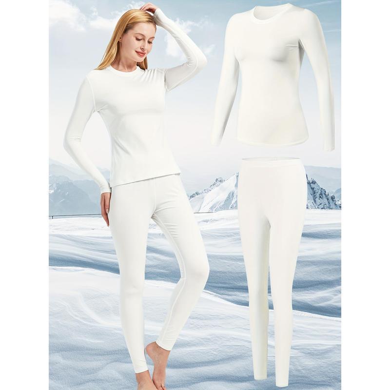 2026 Autumn and Winter Cross-Border Export New Thermal Intimates Ladies Super Soft Pants Set
