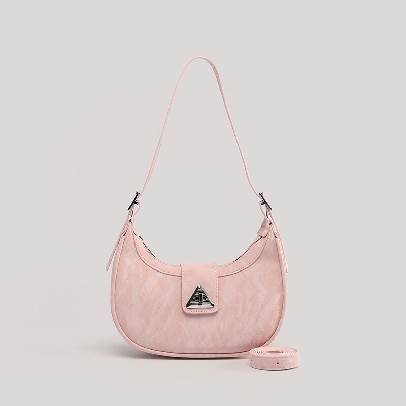 Women's Versatile Autumn and Winter Shoulder Crescent Bag 2025 New Model Handbag Underarm Bag Niche Design Crossbody Bag for Women