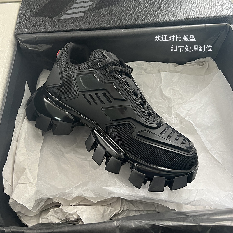 [Versión superior] Transformers zapatos de papá Plataforma de las mujeres zapatillas de deporte de los hombres Internet celebridad altura aumento casual pareja zapatos