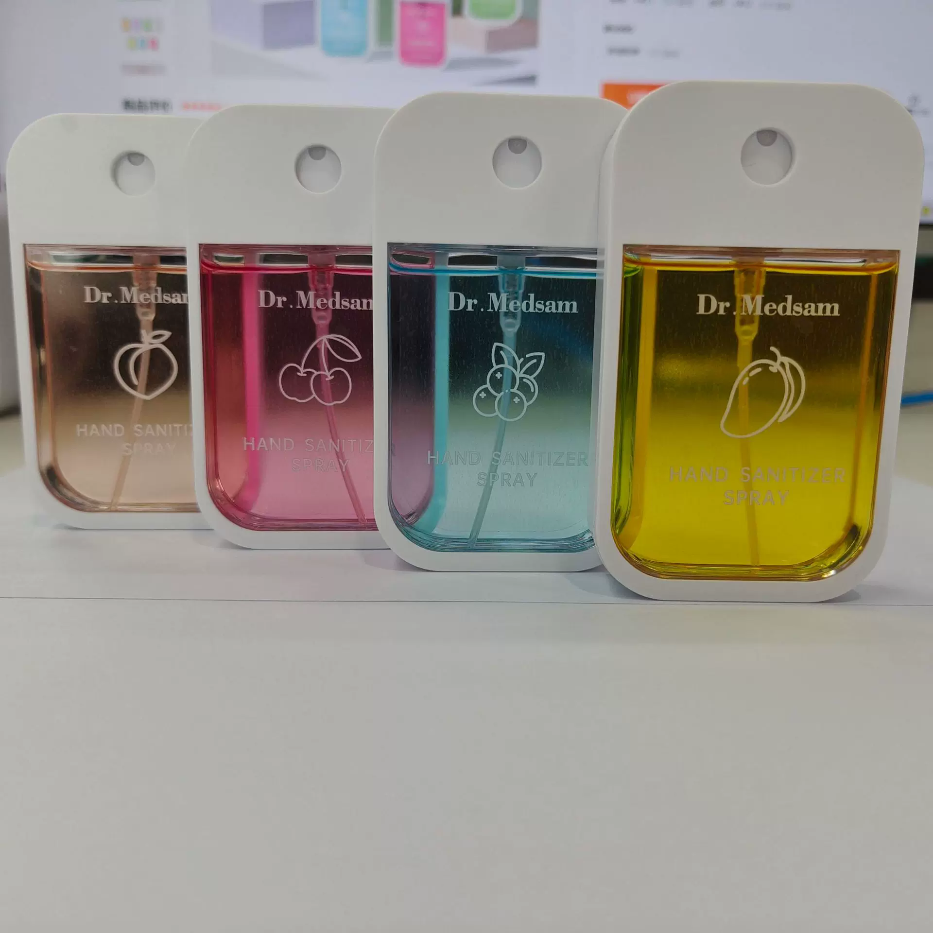 免洗酒精洗手液喷雾清洁抑菌卡片便携式跨境Hand Sanitizer Spray