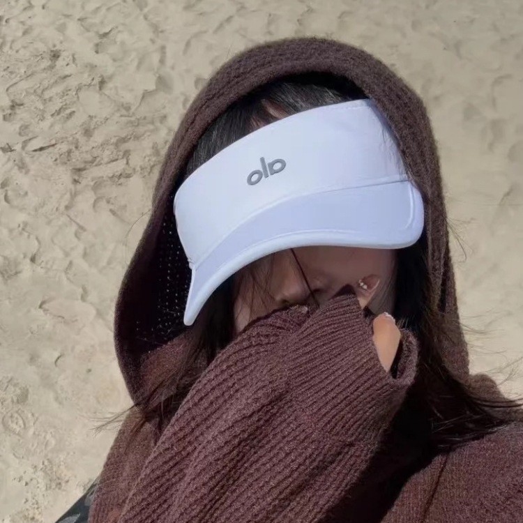 alo 帽子女性の日焼け止め帽子女の子のための美しい空のシルクハット速乾性アウトドアスポーツハイエンドサンハットカスタマイズ|undefined