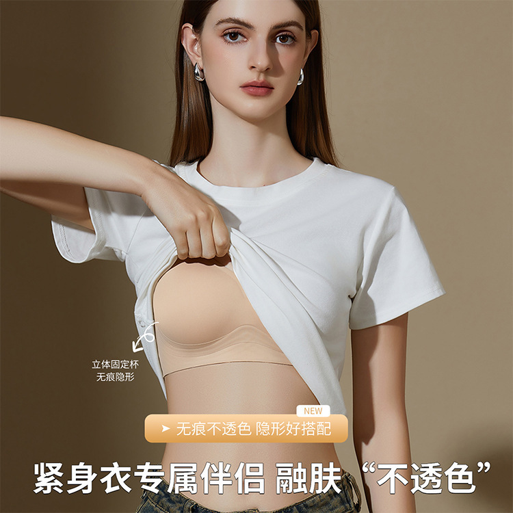 Seamless Foundation-Like Bra for Women with Large Busts, Minimizing Appearance, Slimming, Correcting Side Breasts, Anti-Sagging, Ultra-Thin Rabbit Ear Cup Bra Seamless Foundation-Like Bra for Women with Large Busts, Minimizing Appearance, Slimming, Correcting Side Breasts, Anti-Sagging, Ultra-Thin Rabbit Ear Cup Bra