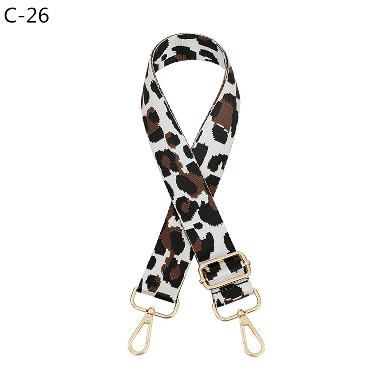 All Seasons Polyester Leopard Bag Strap display picture 1