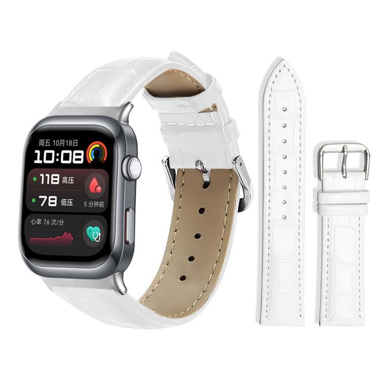 xDfind pulsera de cuero con botón de bambú para Huawei Watch Fit 4 Pro / Fit 4 / Fit 3 20mm