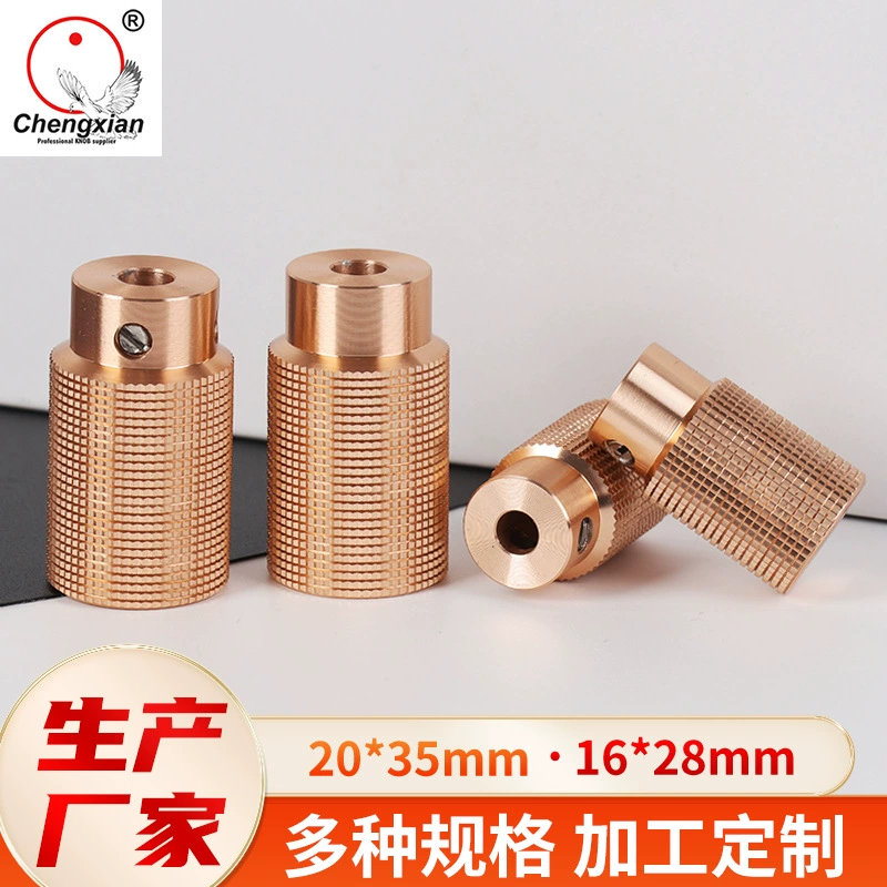 Аппаратура аудиоусилителя тела угля ручки диаметра 20 высокое 35 твердое алюминиевое оборудование Накатанная мульти-