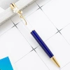 Transparent blue (gold)