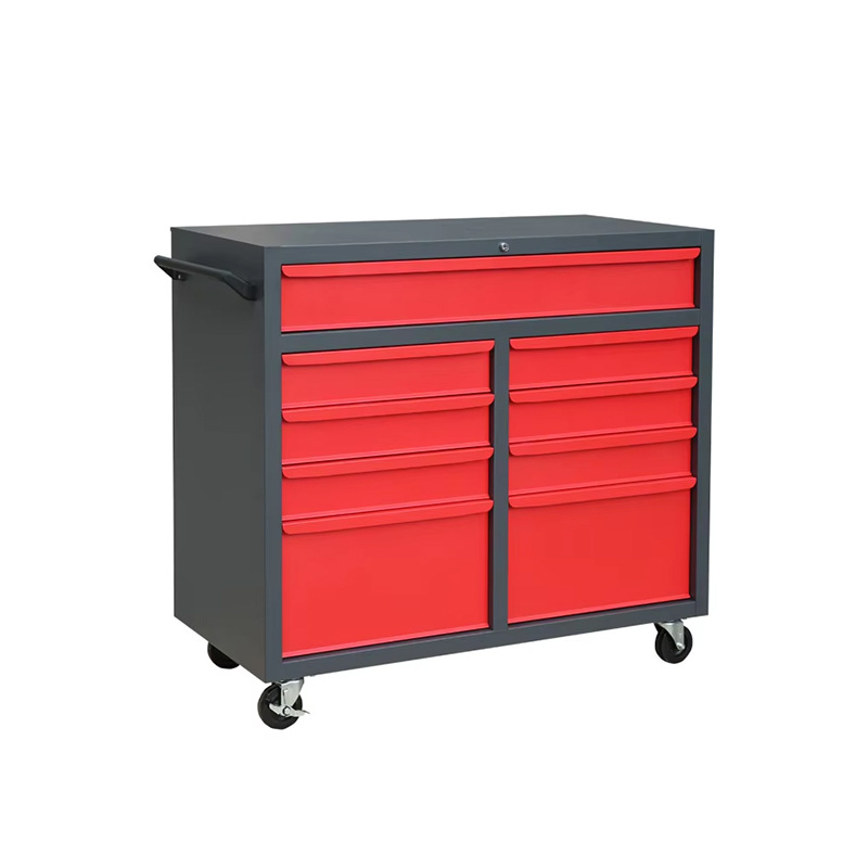 fábrica de comercio exterior armario de herramientas móviles taller multifuncional piezas de automóviles reparación tipo cajón carro caja de herramientas de hardware