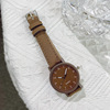 Fashionable retro belt, women's watch for leisure, quartz fresh swiss watch, bright catchy style