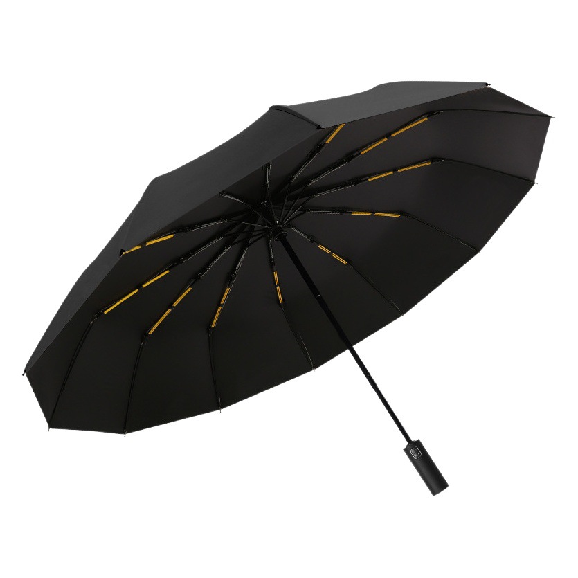 Paraguas automático paraguas de 24 huesos publicidad personalizada paraguas de sol grande a prueba de UV pegamento negro fábrica de paraguas de sol femenino