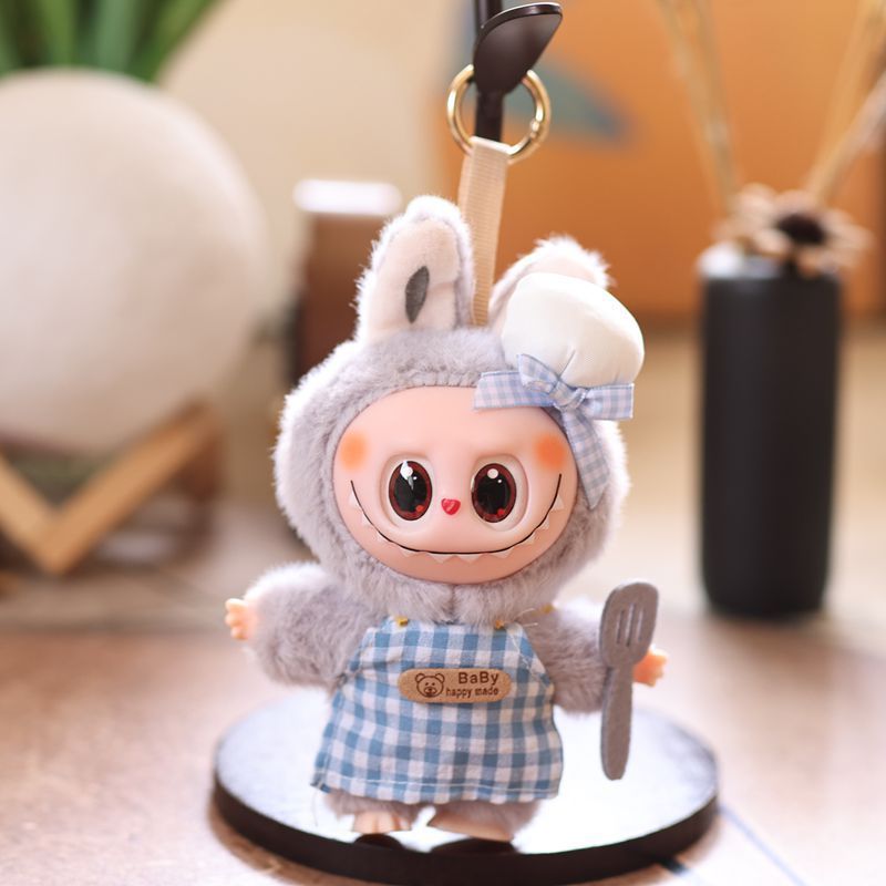 かわいいビニールウサギのペンダントぬいぐるみ人形ウサギのバッグペンダントキーホルダー人形人形|undefined
