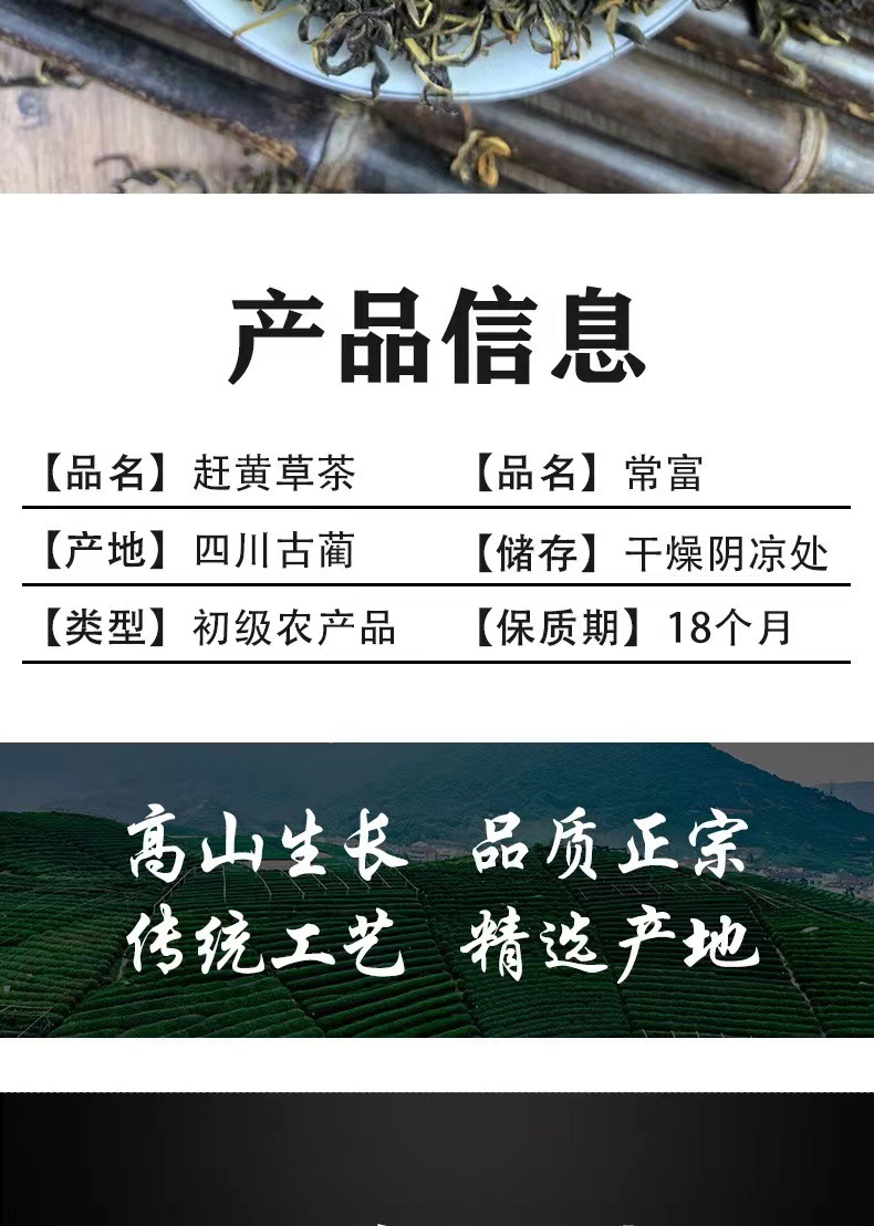 Gan Huang Cao Herbal Tea 40g Canister Wildcrafted Penthorum chinense Pursh Loose Leaf Wellness Tea for Daily Steeping key features