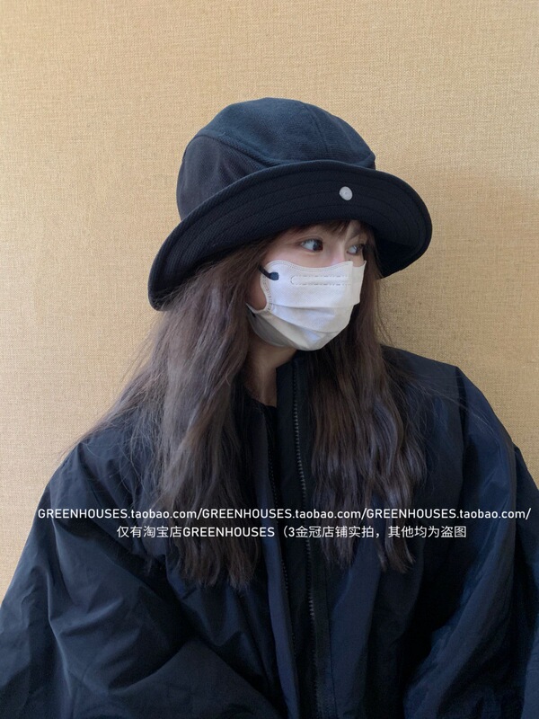 日系复古毛呢渔夫帽子女2025秋冬新款简约百搭遮阳盆帽|undefined