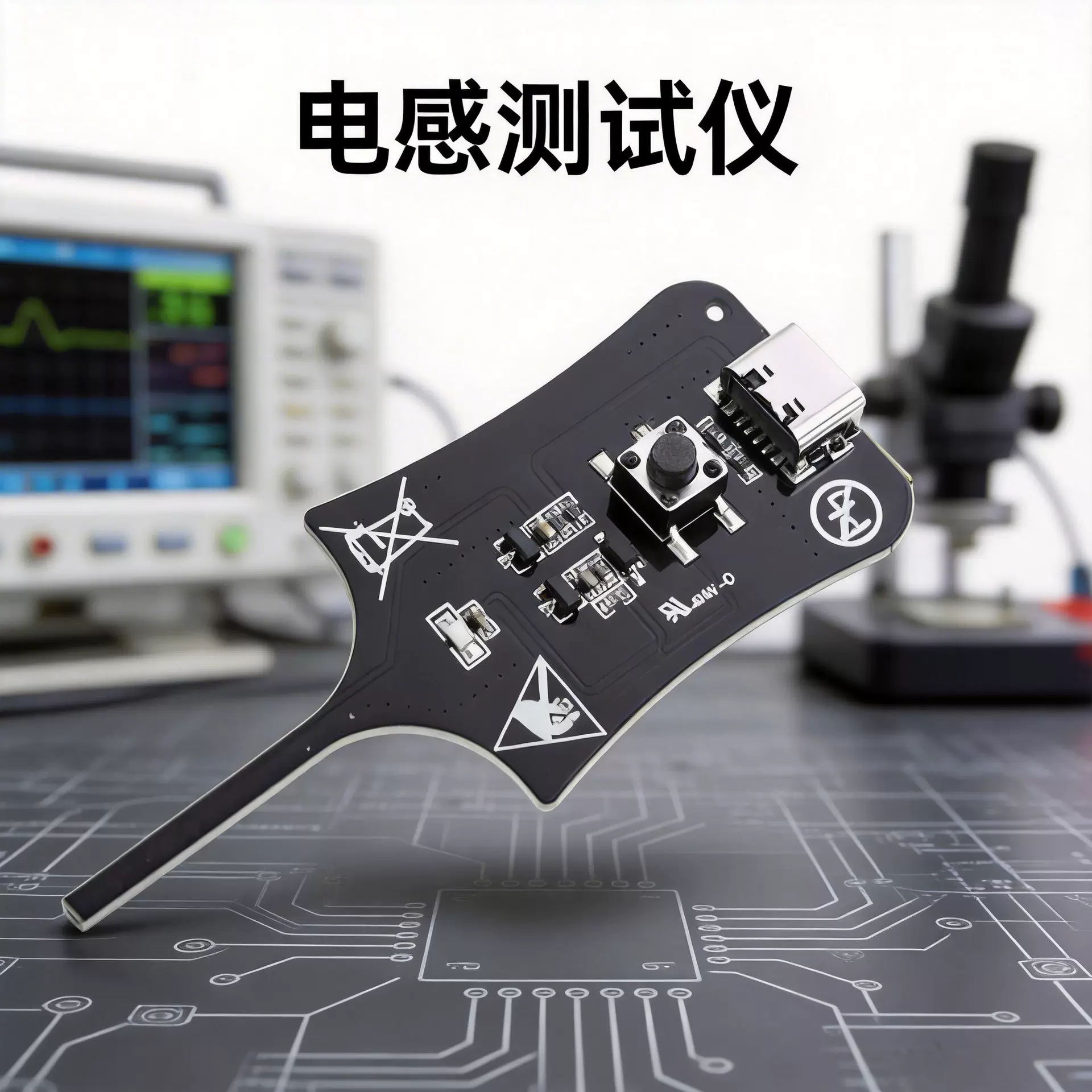 电感测试仪手机维修检测电子主板电感故障排查电磁感应测量仪