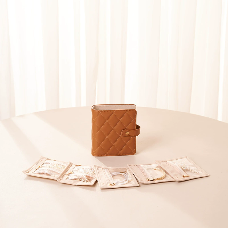 2025 новый портативный маленький ювелирный магазин книга изысканный многофункциональный антиоксидант премиум ювелирный мешок для хранения