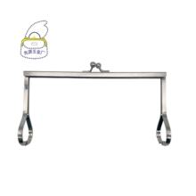 东莞厂家现货直供 箱包配件口金 钱包铰 直槽长条方头葫芦脚仔发