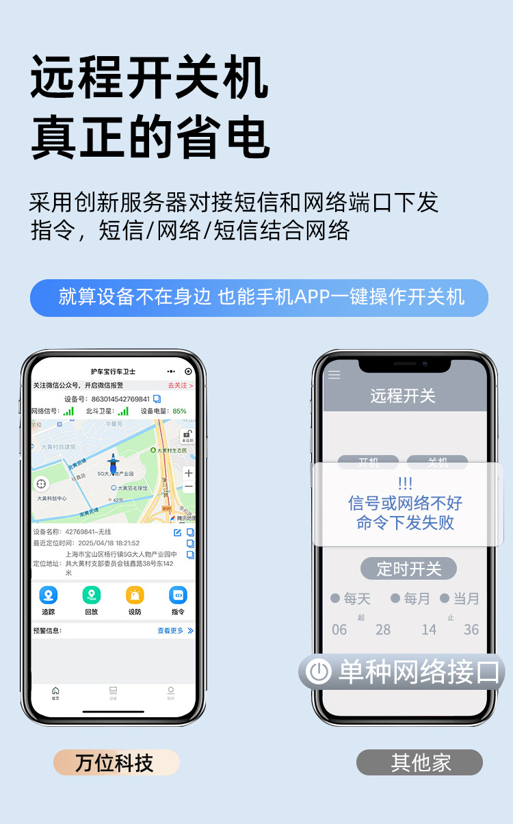 Wanwei Car Locator Electric Motorcycle Two-Wheeler Vehicle Accessories Pet Anti-Lost Gps Locator