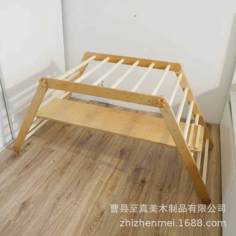 Деревянная детская лестница для лазания из сосны, детская рама для лазания, игрушечная лестница, детские развивающие игрушки для скалолазания