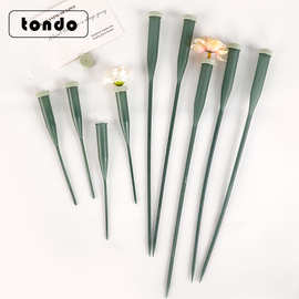 鲜花营养管鲜花包装材料加长洋兰管蝴蝶兰营养保水管养花储水管