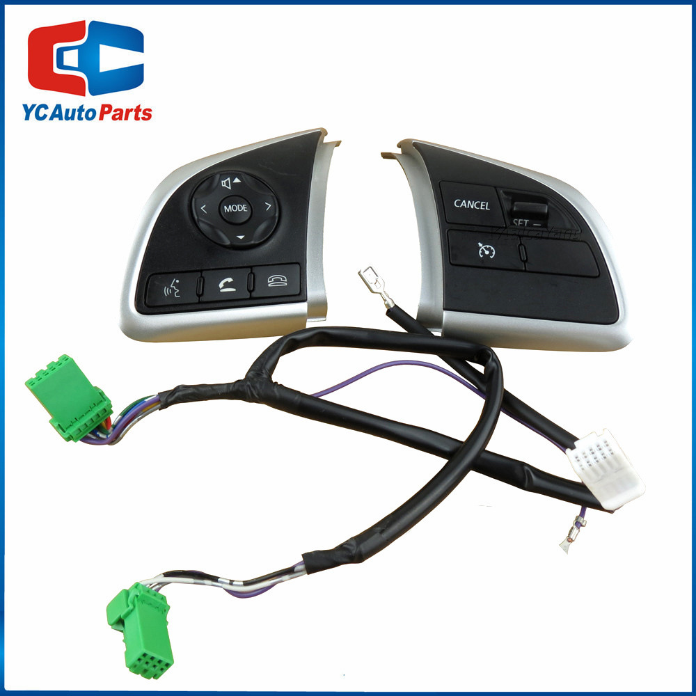 Modificación del interruptor del botón de control de volumen y crucero del volante multifunción, adecuado para Mitsubishi Outlander, ASX, Eclipse Cross. image 6