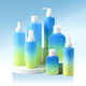 Sanle hdpe plastic bottle black high-grade feeling lotion bottle high color value shampoo press bottle cosmetic bottle