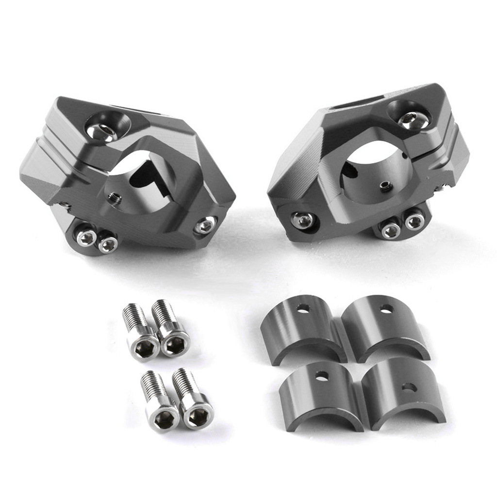 22mm de la motocicleta del grifo de presión Código Universal de aleación de aluminio reducir manillar 28,6mm modificado bloque de presión transfronteriza