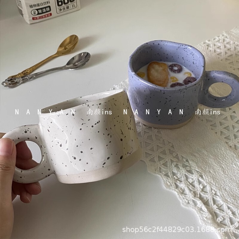ミルクフープ女の子マグカップかわいい学生セラミック水カップ大容量カップルコーヒーカップ朝食カップギフト|undefined