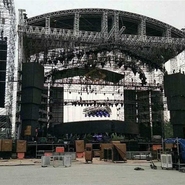 创笙厂家直销custom款铝材加工灯光架商演舞台厂家直销插销架欧标