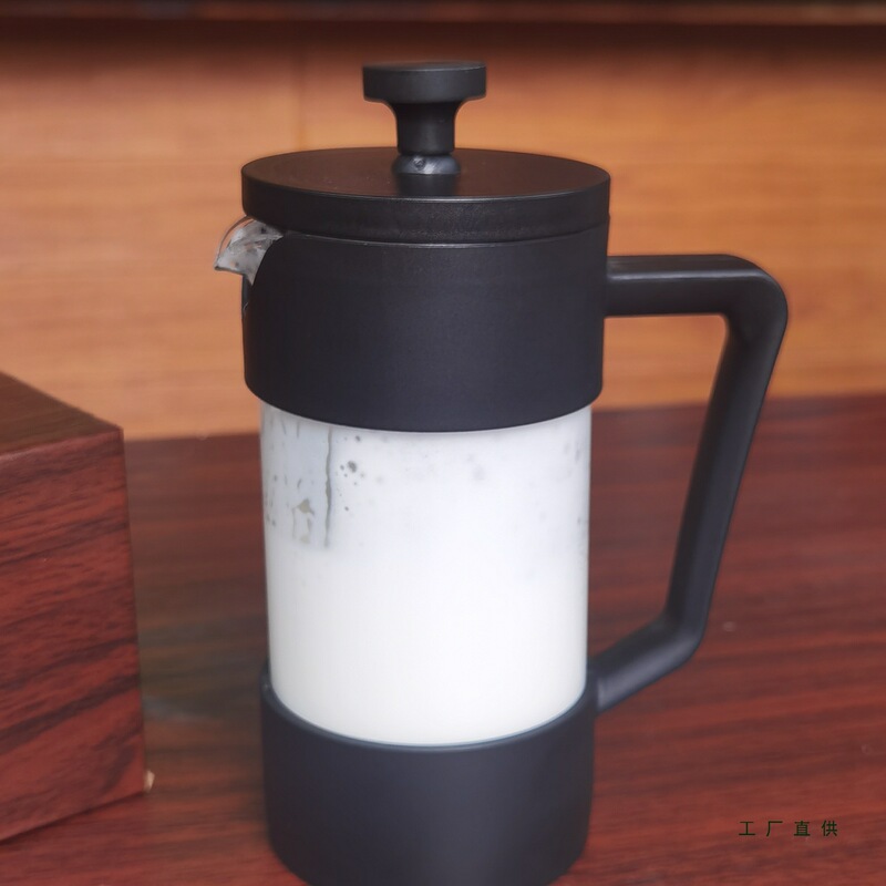 French Press Pot, Household Milk Frothing Pot, Coffee Filter, Cold Brew Cup, Hand-Brewed Coffee Brewer, Tea Maker