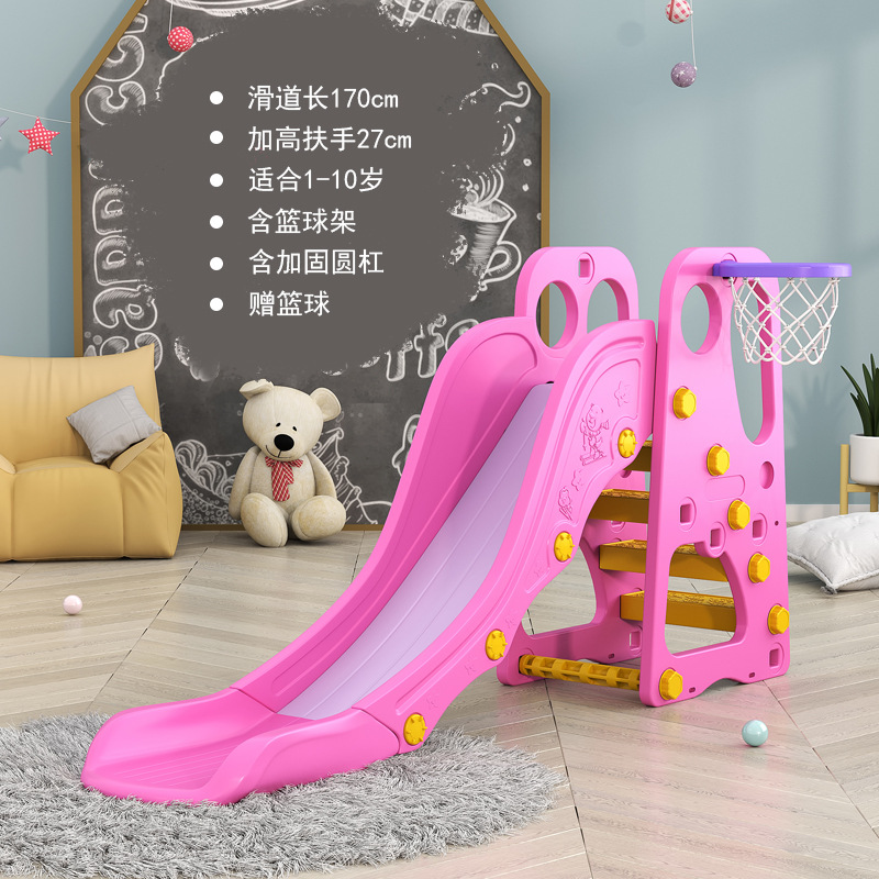 Juguetes de plástico engrosados para niños de 3 a 10 años pequeño hogar parque de atracciones interior hogar bebé bebé tobogán