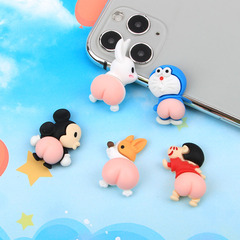 網紅卡通PP 新款創意diy奶油膠手機殼頭飾髮夾樹脂配件滴膠材料