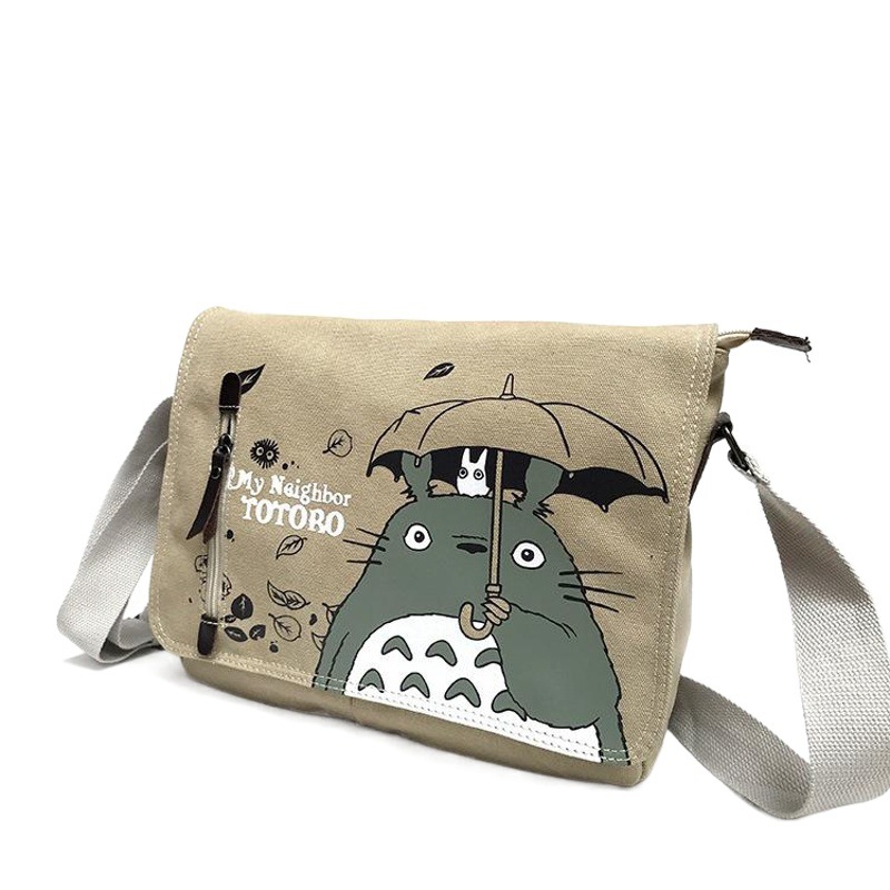 Bolsa de hombro de dibujos animados Dibujos animados de dibujos animados bolsa de lona mochila resistente al desgaste para estudiantes de primaria y secundaria