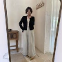 澳洲长袖圆领宽松开衫