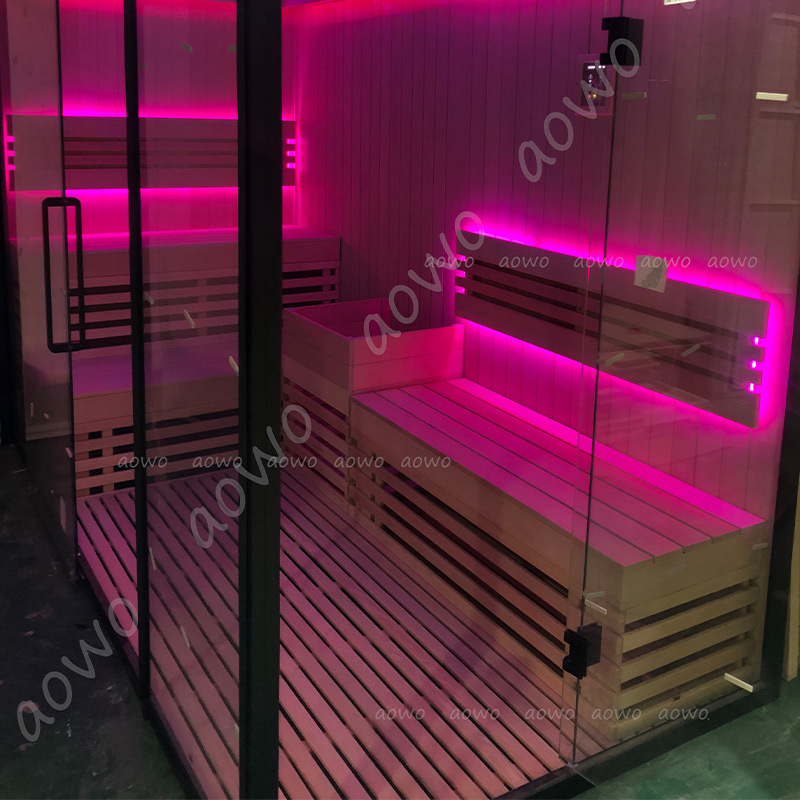 Fábrica en general sala de ducha hogar seco y húmedo vapor integrado sauna sala de ducha de vapor cuarto de ducha seco y húmedo separación