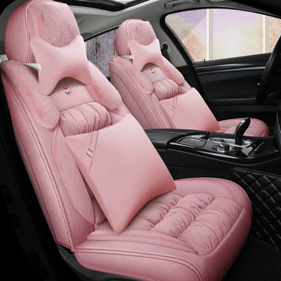 Wool pad All-inclusive Seat Cushion Goddess Winter