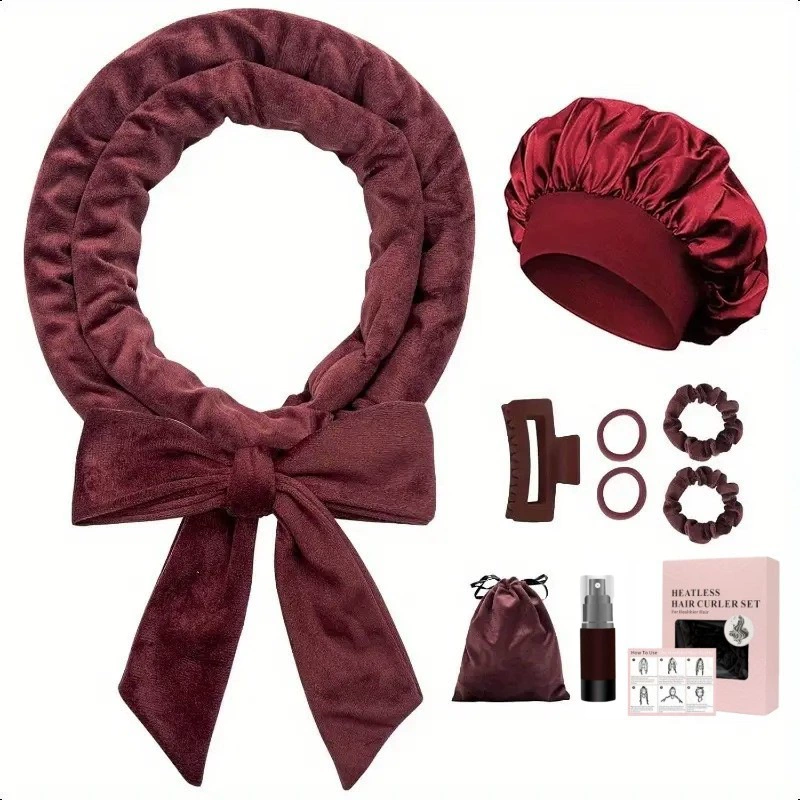Curly headband, hairgrip, wavy gift box, set, (Cross-border trading)