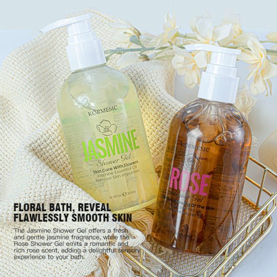 KORMESIC full English plant shower gel fragrance family version of cross-border foreign trade manufacturers wholesale