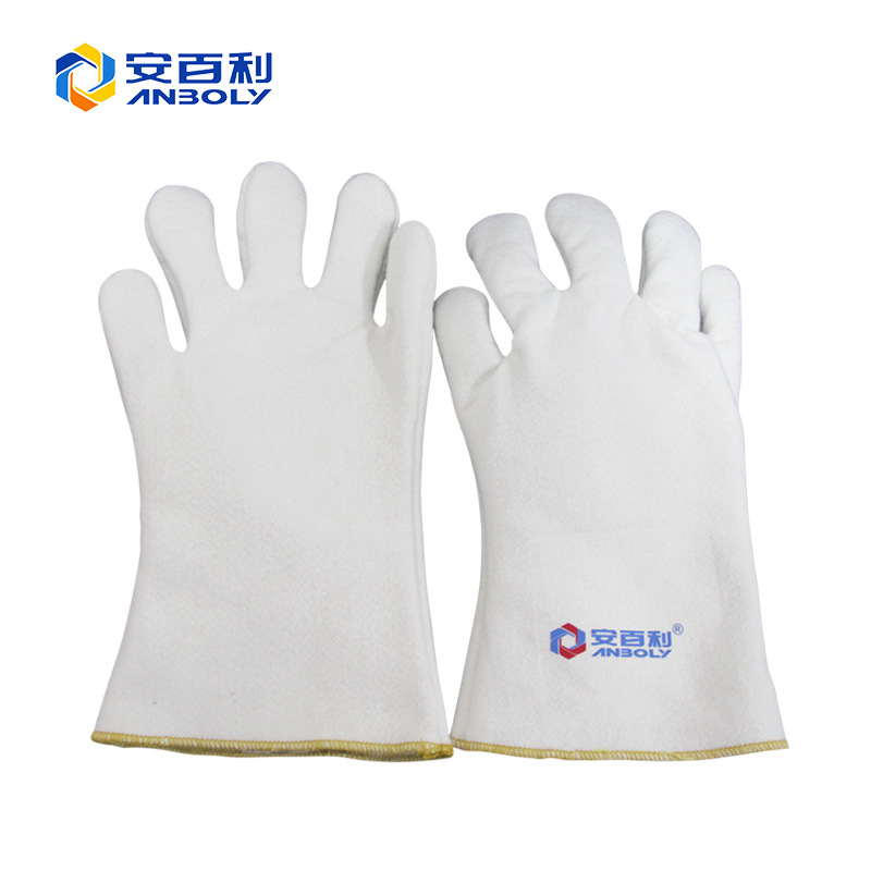 AMBRY 200 도 고온 저항 장갑 ABL-S529 내마모성 단열 산업용 금속 제련 주조