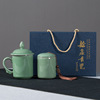 Cup, tea, set, gift box, ceramics, Birthday gift