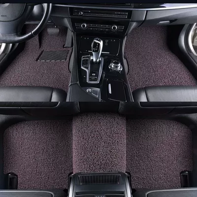 Universal Foot Pad — Universal Single Piece Main Driver Pvc - silk-circlecoffee-color-five-seats-standard-model
