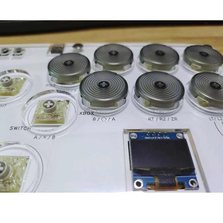 Hitbox USB PS4 Raspberry Pi Core Board Введение 6 игр покрытие панк джойстик чип чип