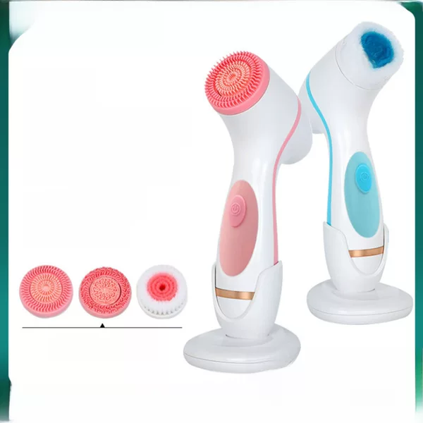 Al Electric Silicone Cleansing instrument face washing instrument USB rechargeable waterproof Ultrasonic Electronic beauty instrument genuine goods