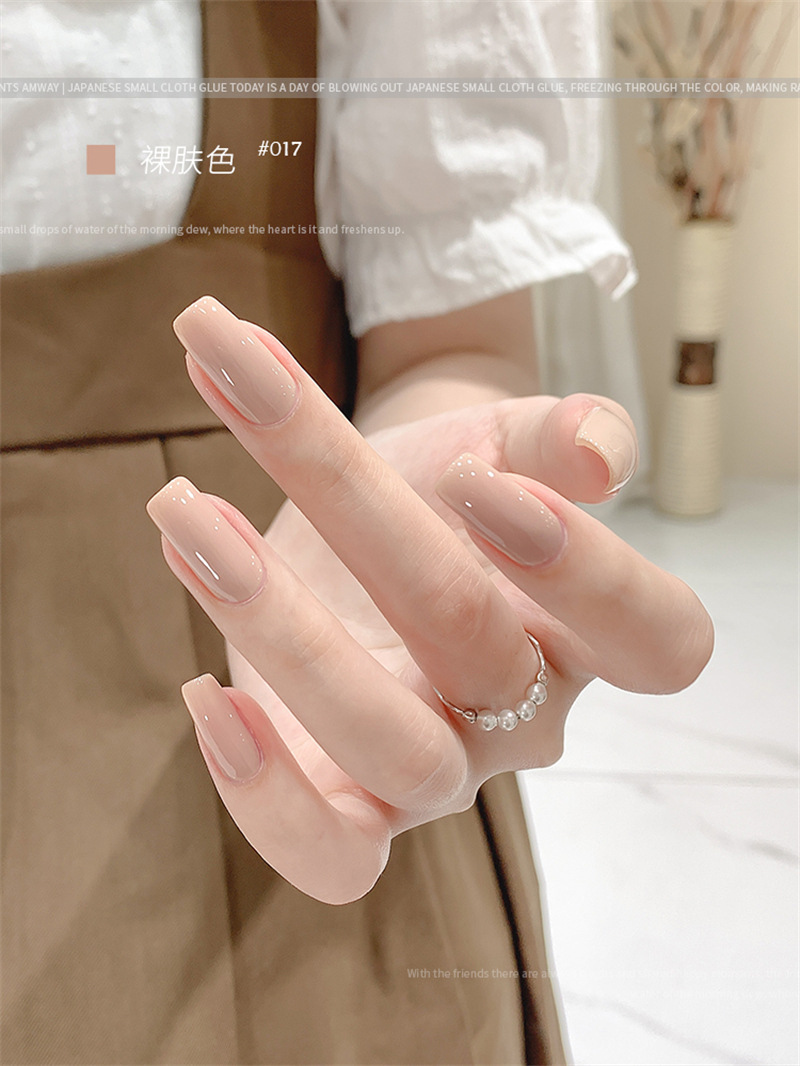 KaSi fototerapia Esmalte de uñas pegamento 2023 nueva primavera y el verano popular blanco lechoso nude rojo cereza salón especial
