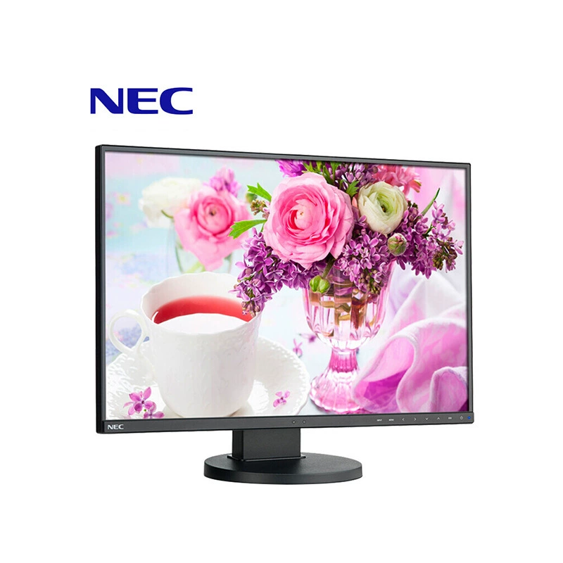 NEC EA241WU-BK 24-дюймовый широкоформатный монитор с IPS-матрицей 16:10 и узкой рамкой, поддерживающий мультиэкранное соединение для коммерческого использования