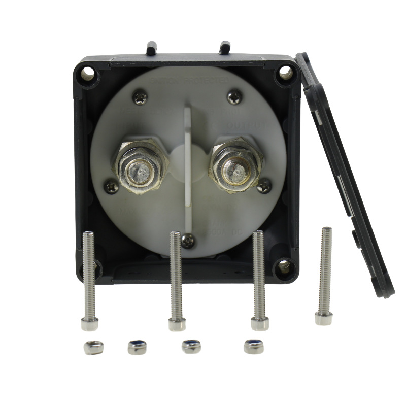 600A Interruptor de apagado de batería de 2 velocidades de automóvil de alta corriente Interruptor principal de apagado de batería modificado de automóvil RV