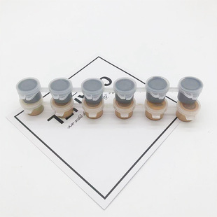3ml acrylic pigment Pearl Gold Silver 6 conjoined gypsum doll kite hand-painted diy painting supplies waterproof