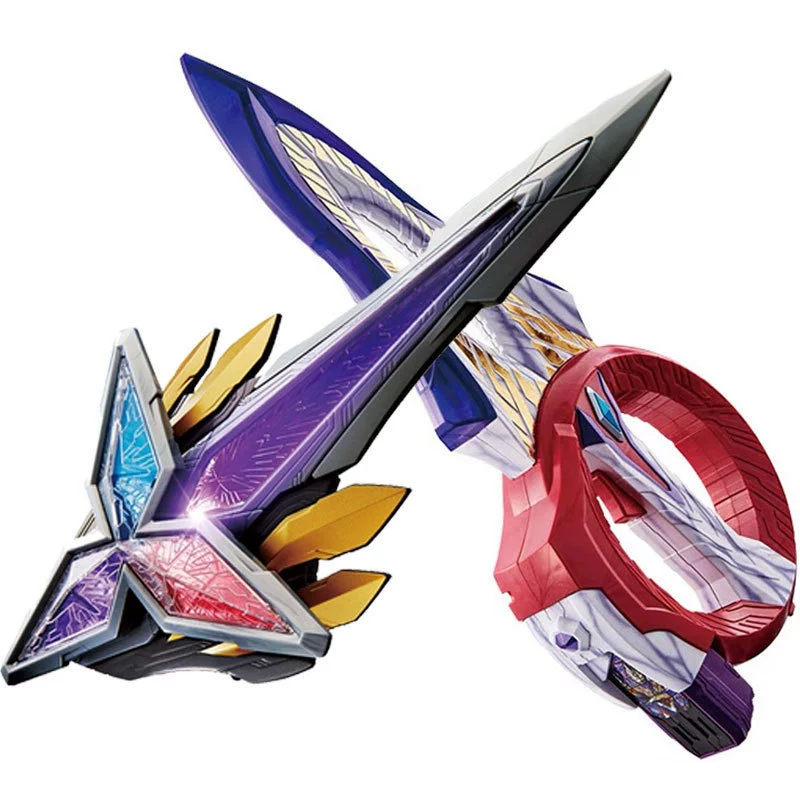 Teljia Aott Transcer Большой кольцевой ключ рука вечного сияющего меча оружие мальчик-трансформирователь игрушка