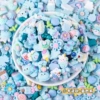 Small, blue, wide color palette