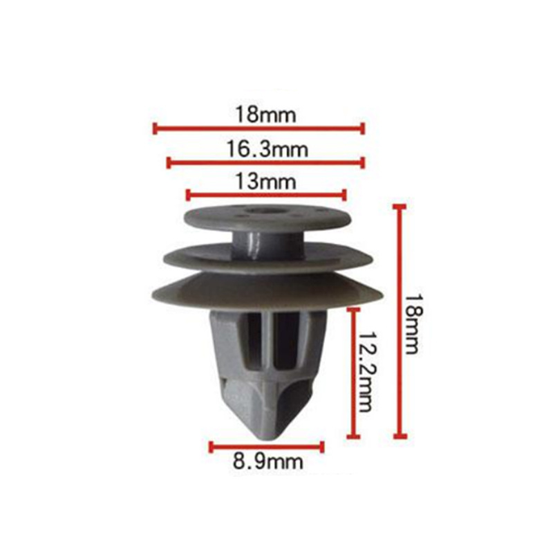 Adecuado para Honda coche puerta panel guardia rueda ceja hebilla D486 OE:91560SLIJ01(91560-SLI-J01)