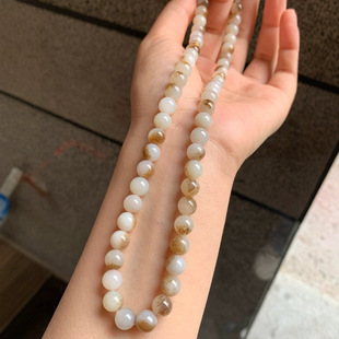 Jin Yutang Xinjiang Hetian Jade Sugar White Necklace Preferred Xinjiang Material Jade Oil, Fine and Close Texture